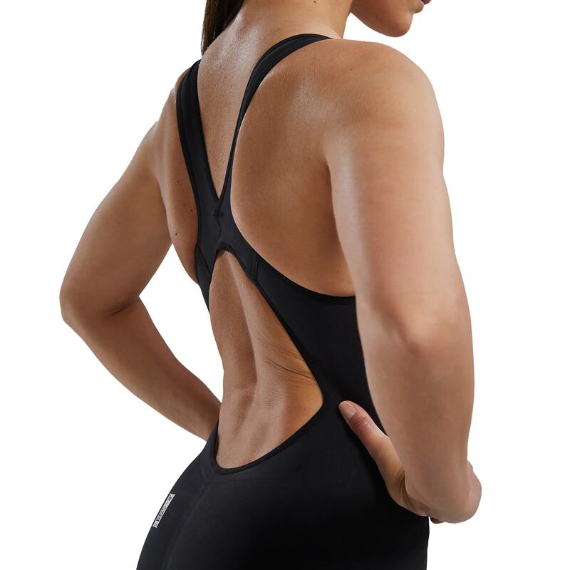 Venzo™ Open Back Kadın Yüzücü Mayo - Solid