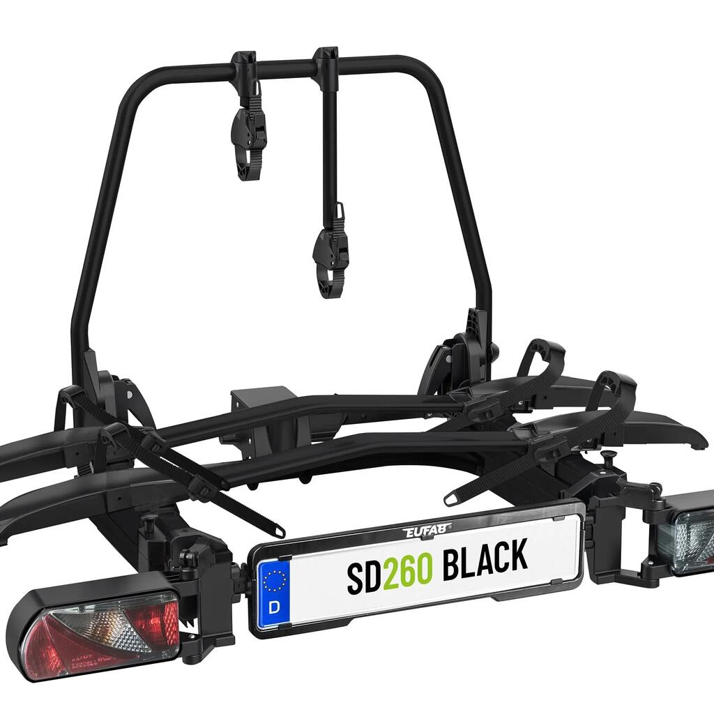 EUFAB SD260 Platform Support (Black), for vans with rear doors.