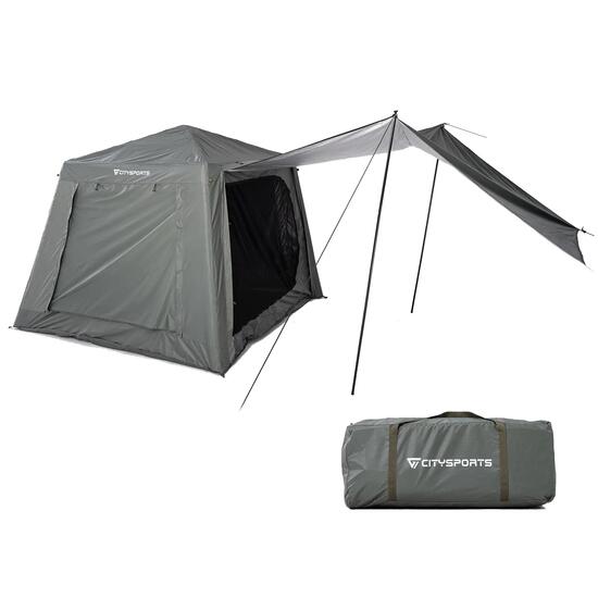 Tente de Camping Gonflable avec Pompe à Main-Montage facile-Imperméable