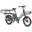 Cargo EBike FF20 CUV Baterii 2x15Ah 170km Anvelope Fat Scaun Copil 200kg