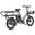Cargo EBike FF20 CUV Baterii 2x15Ah 170km Anvelope Fat Scaun Copil 200kg