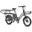 Cargo EBike FF20 CUV Baterii 2x12Ah 140km Anvelope Fat Scaun Copil 200kg