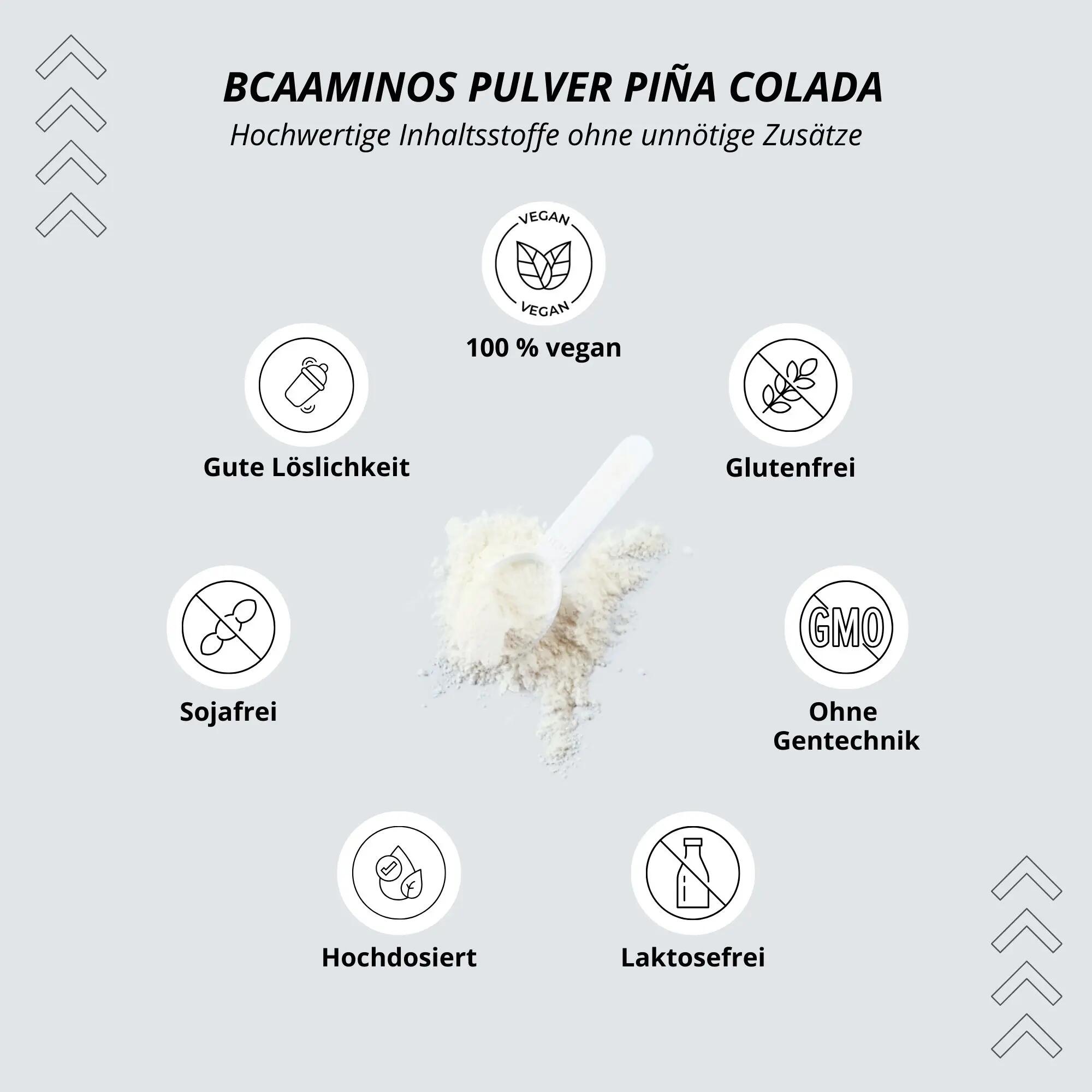 BCAAminos en polvo 300 g - Piña Colada 4/5