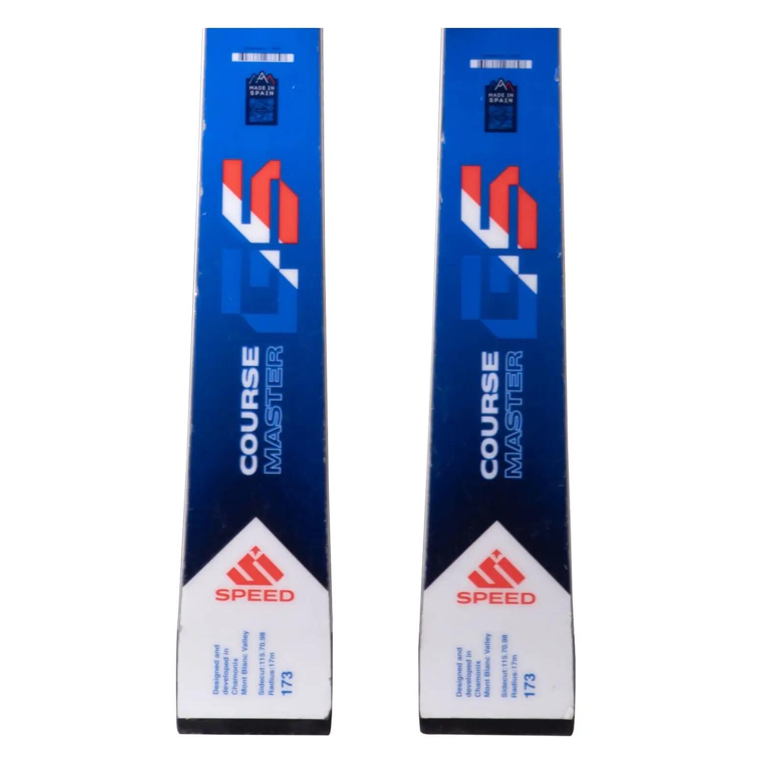 RECONDITIONNE - Ski Dynastar Speed Course Master Gs + Fixations 4/4