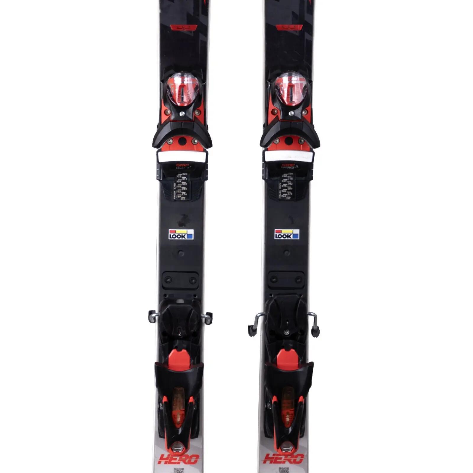 RECONDITIONNE - Ski Rossignol Hero Master Lt Ti + Fixations 3/4