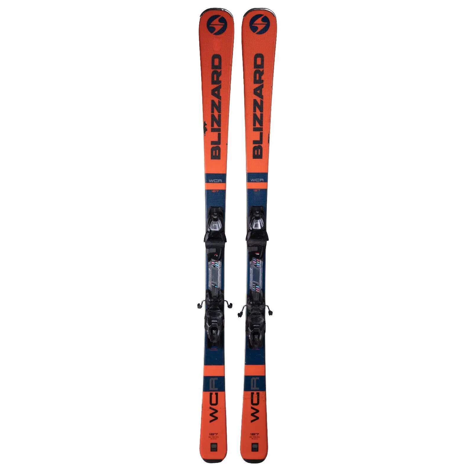 RECONDITIONNE - Ski Blizzard Wcr 72 + Fixations 2/4