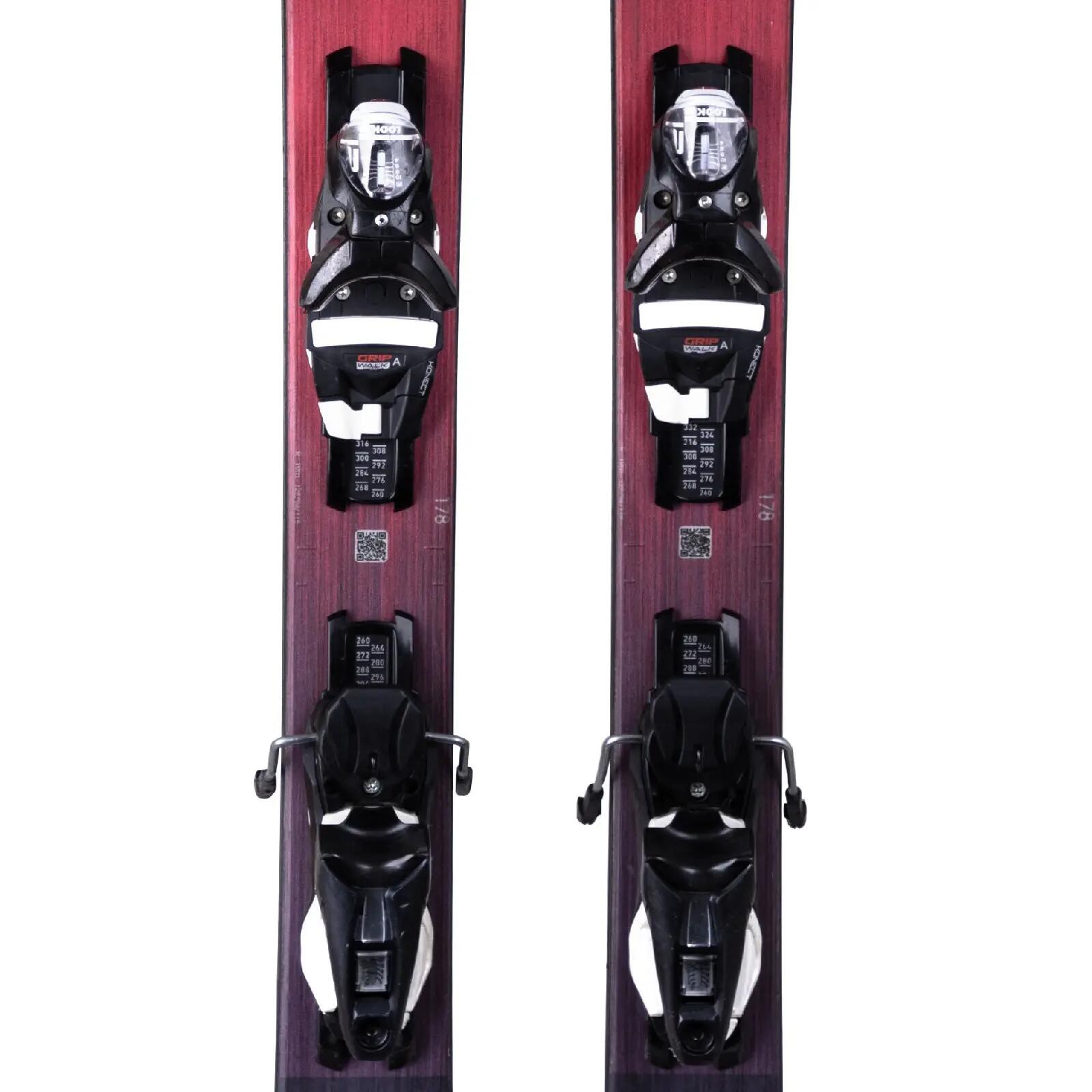 RECONDITIONNE - Ski Rossignol Sender 94 + Fixations 3/4
