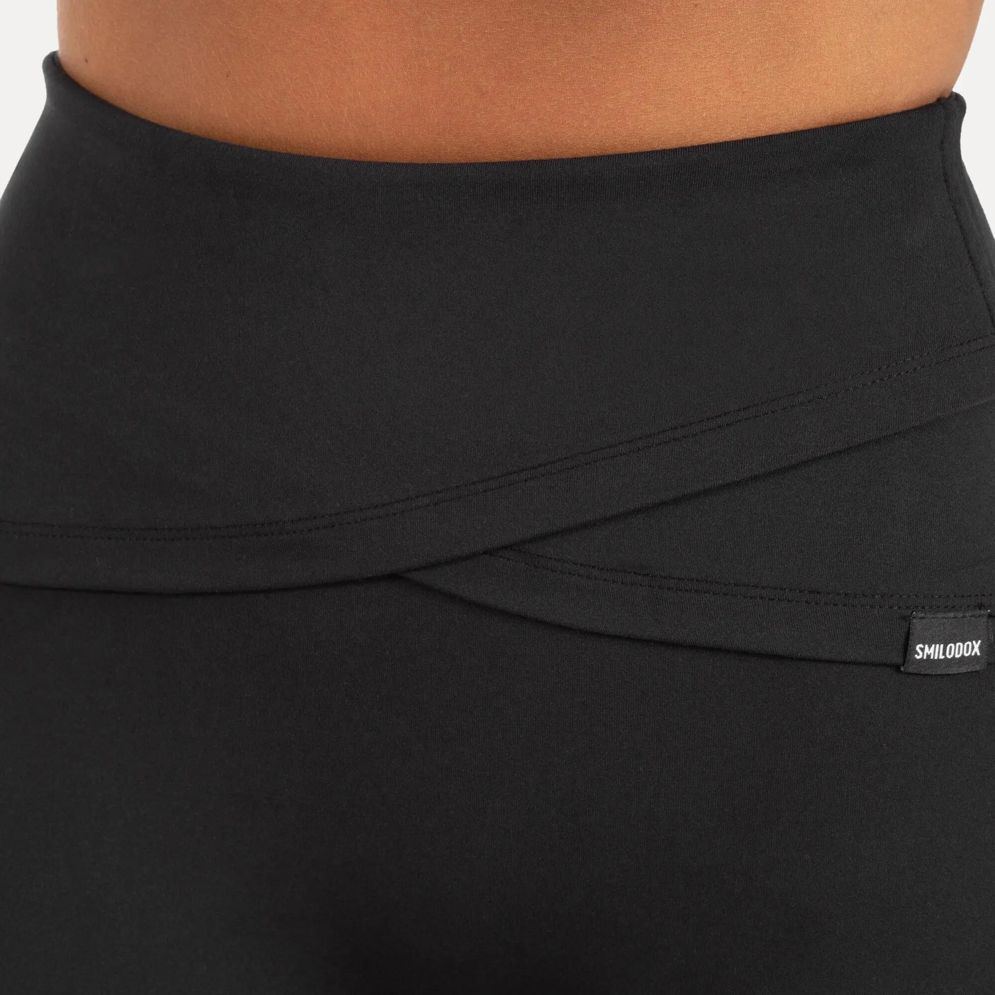 Damen Schlagleggings Florea Schwarz 5/6