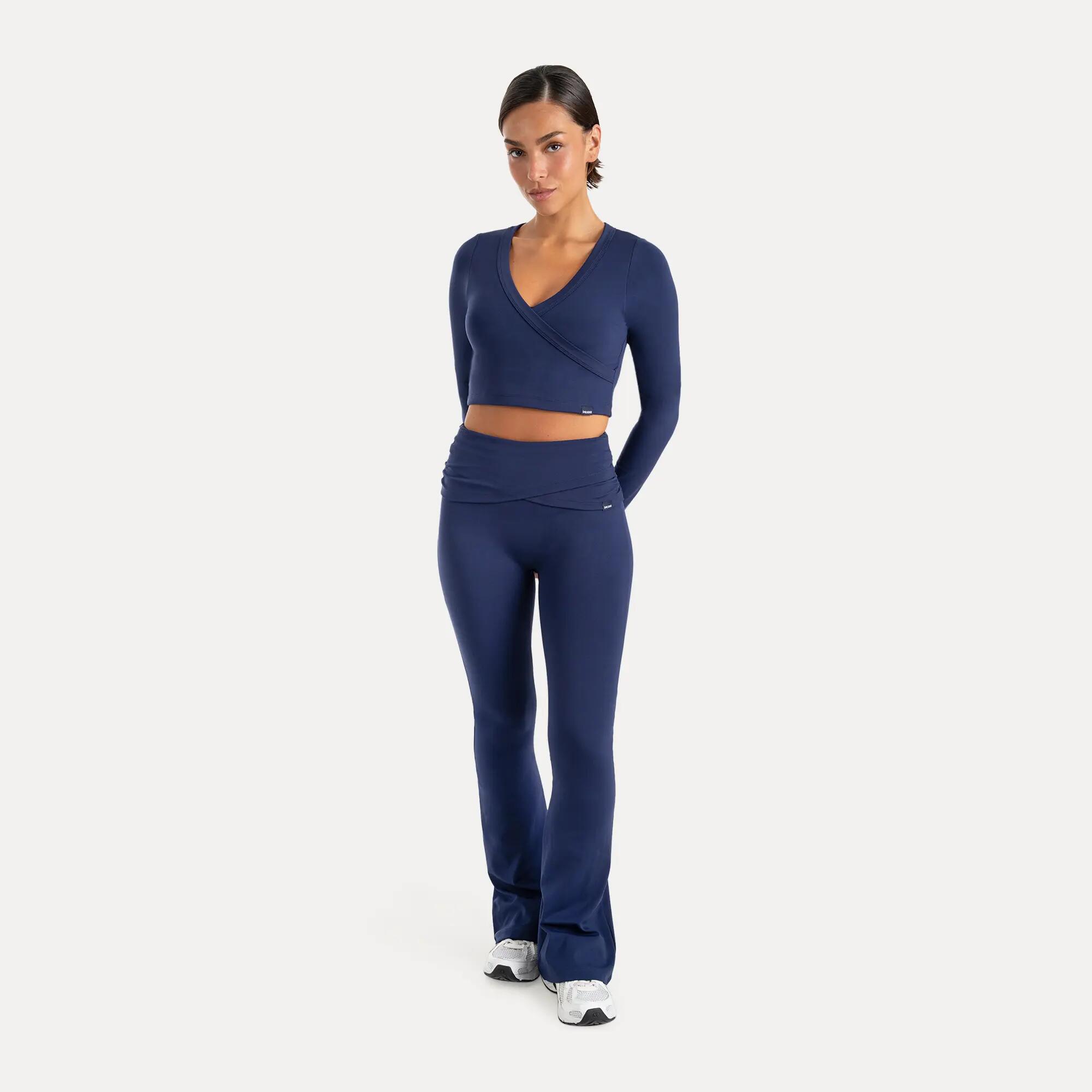 Damen Schlagleggings Florea Dunkelblau 3/6
