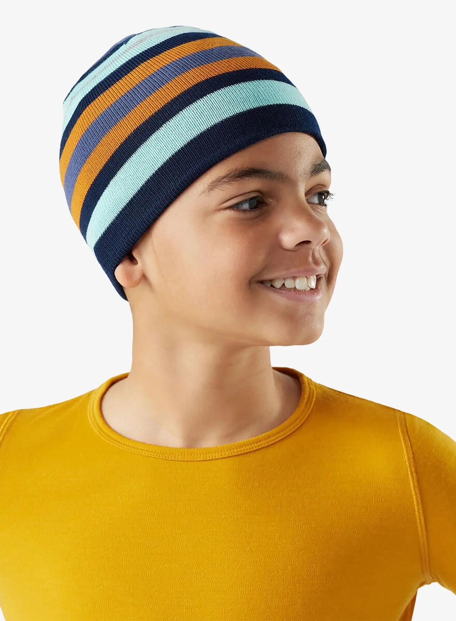Czapka dla dzieci Smartwool Reversible Art Beanie 5/6