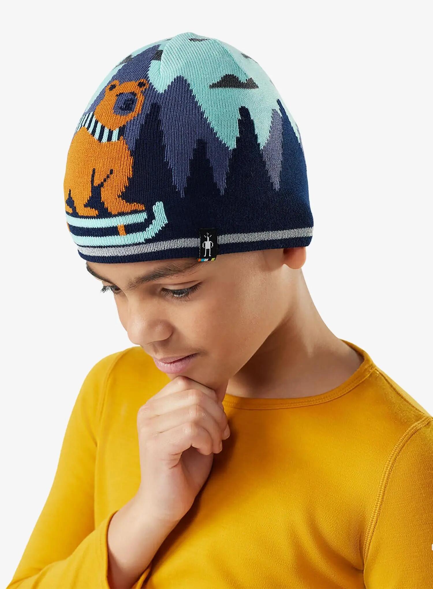 Czapka dla dzieci Smartwool Reversible Art Beanie 2/6