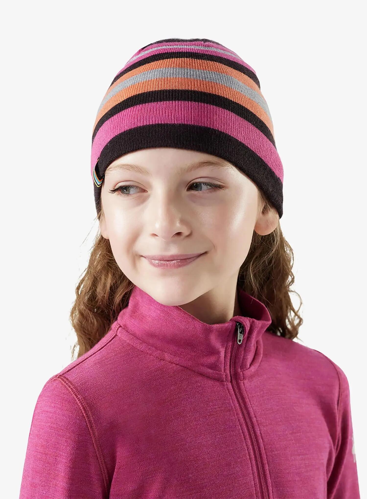 Czapka dziecięca Smartwool Reversible Art Beanie 5/6