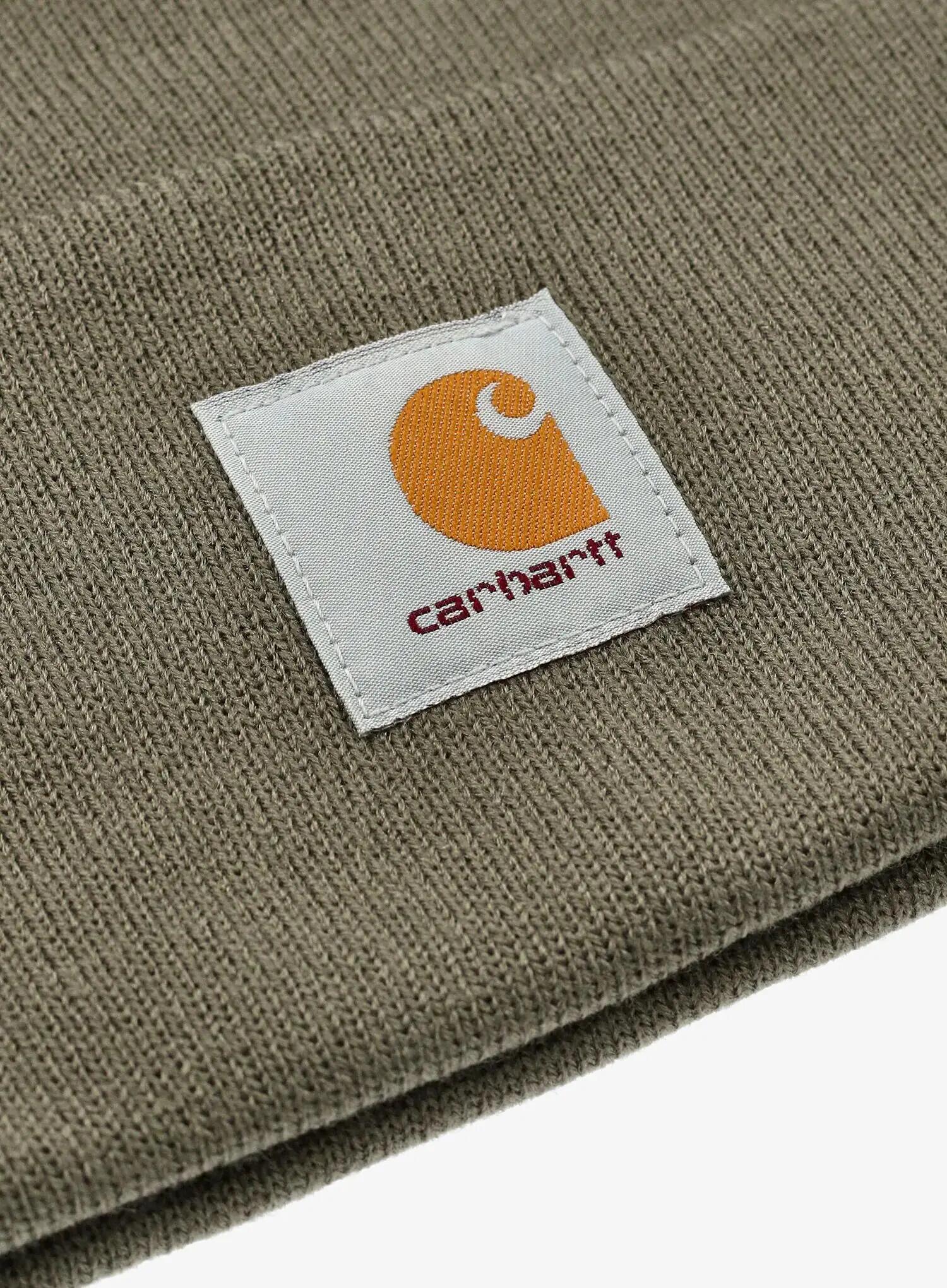 Czapka Carhartt Knit Cuffed Beanie - dusty olive 3/3