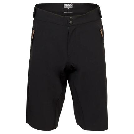 Short de vélo Homme Gravel Venture déperlant noir
