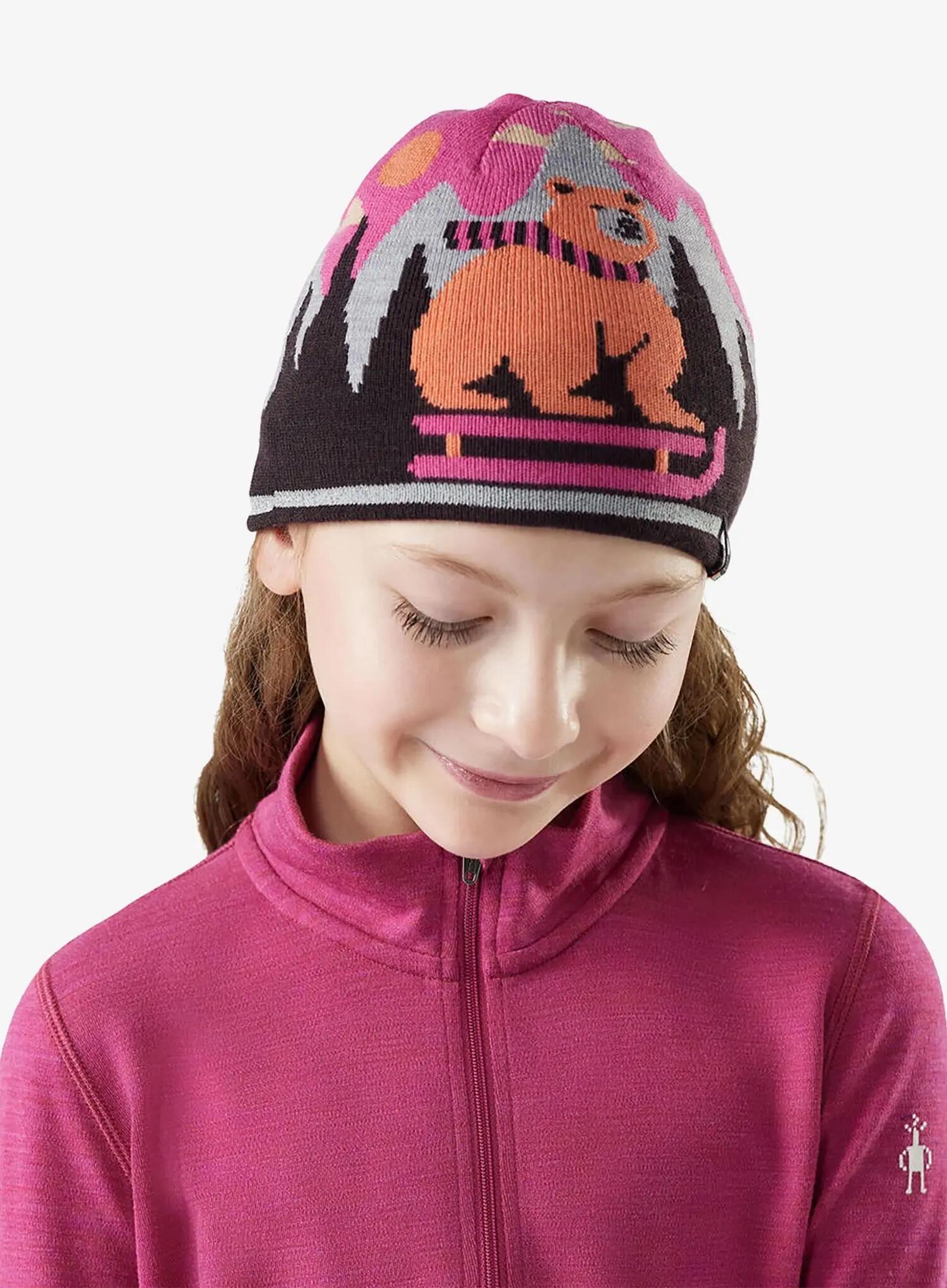 Czapka dziecięca Smartwool Reversible Art Beanie 2/6