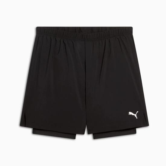 Short de sport Puma S WOVEN 2 en 1 pour homme