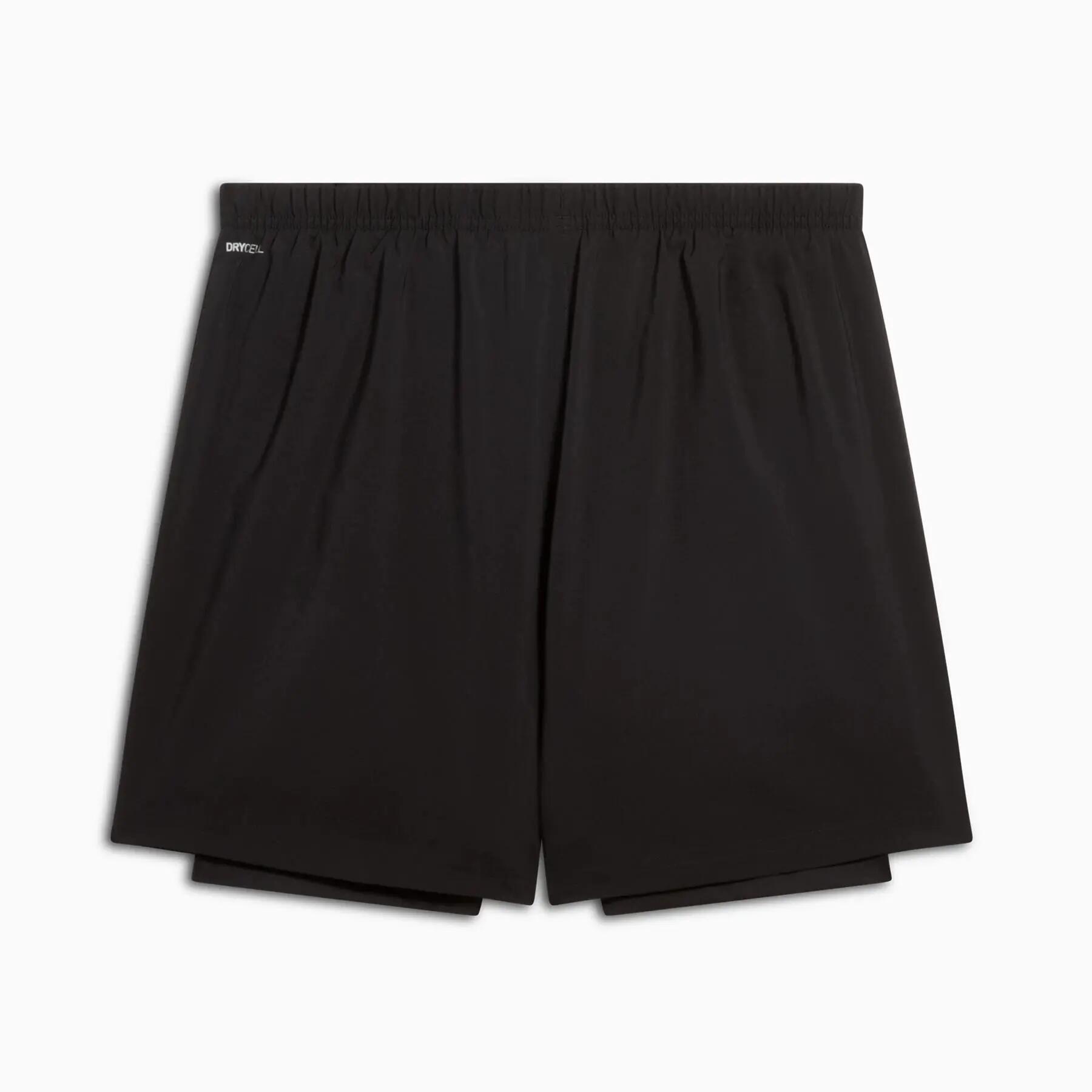Pantaloncini da uomo Puma S WOVEN 2IN1 neri 52772401 taglia XXL 2/4