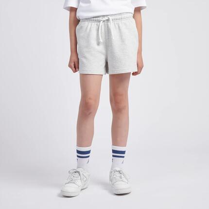 G New Balance French Terry Small Logo Short - ash heather