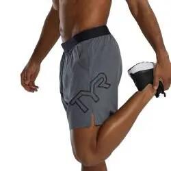 Pantaloni scurți - Men's Hydrosphere Unbroken Unlined 7 - gri