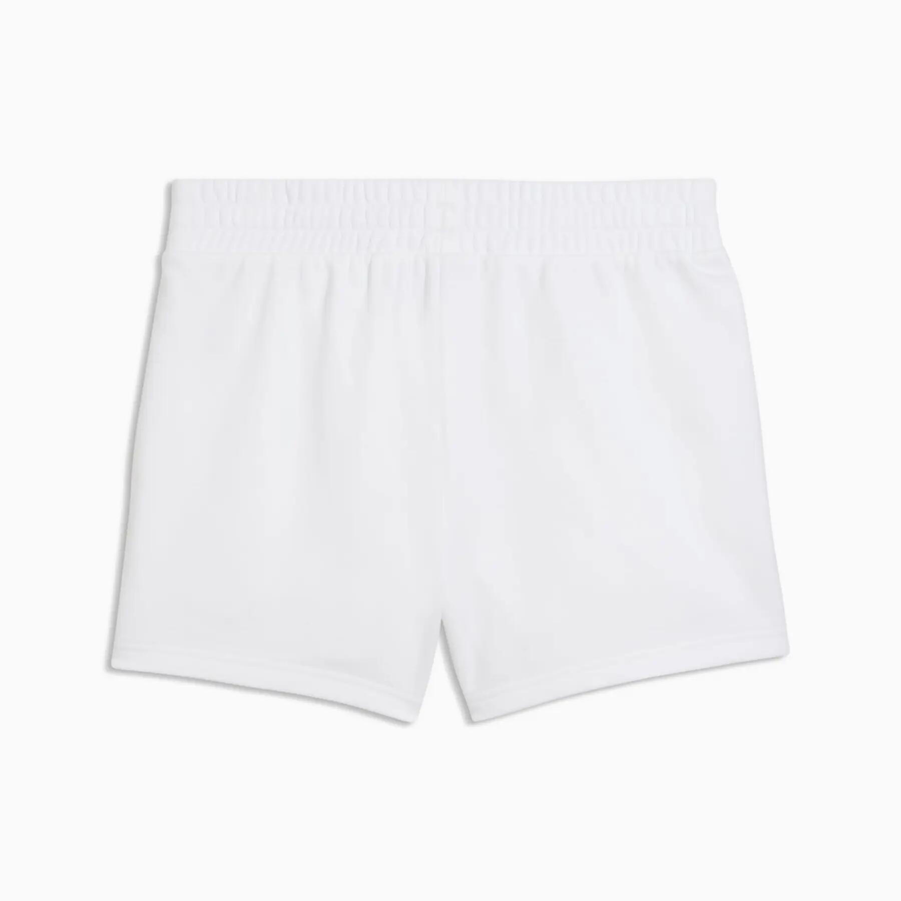 Pantaloncini da donna Puma ESS CAT LOGO 4" TR bianchi 69292002 taglia XL 2/2