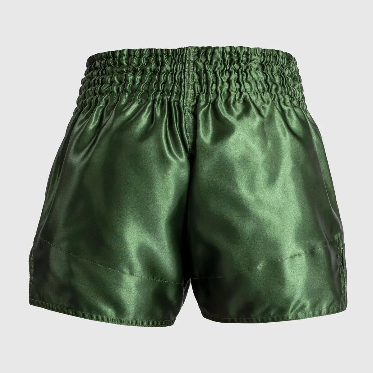 Pantaloncini da Muay Thai Venum Classic Khaki/White L 2/7