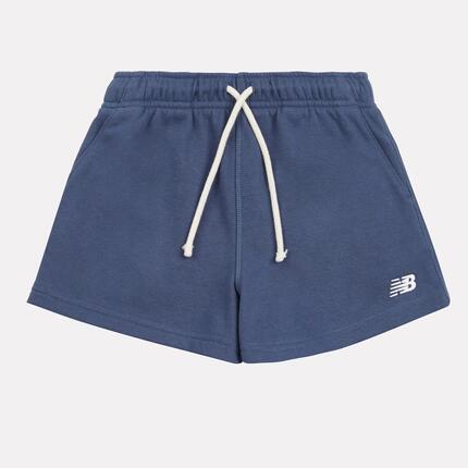 G New Balance French Terry Small Logo Short - vintage indigo