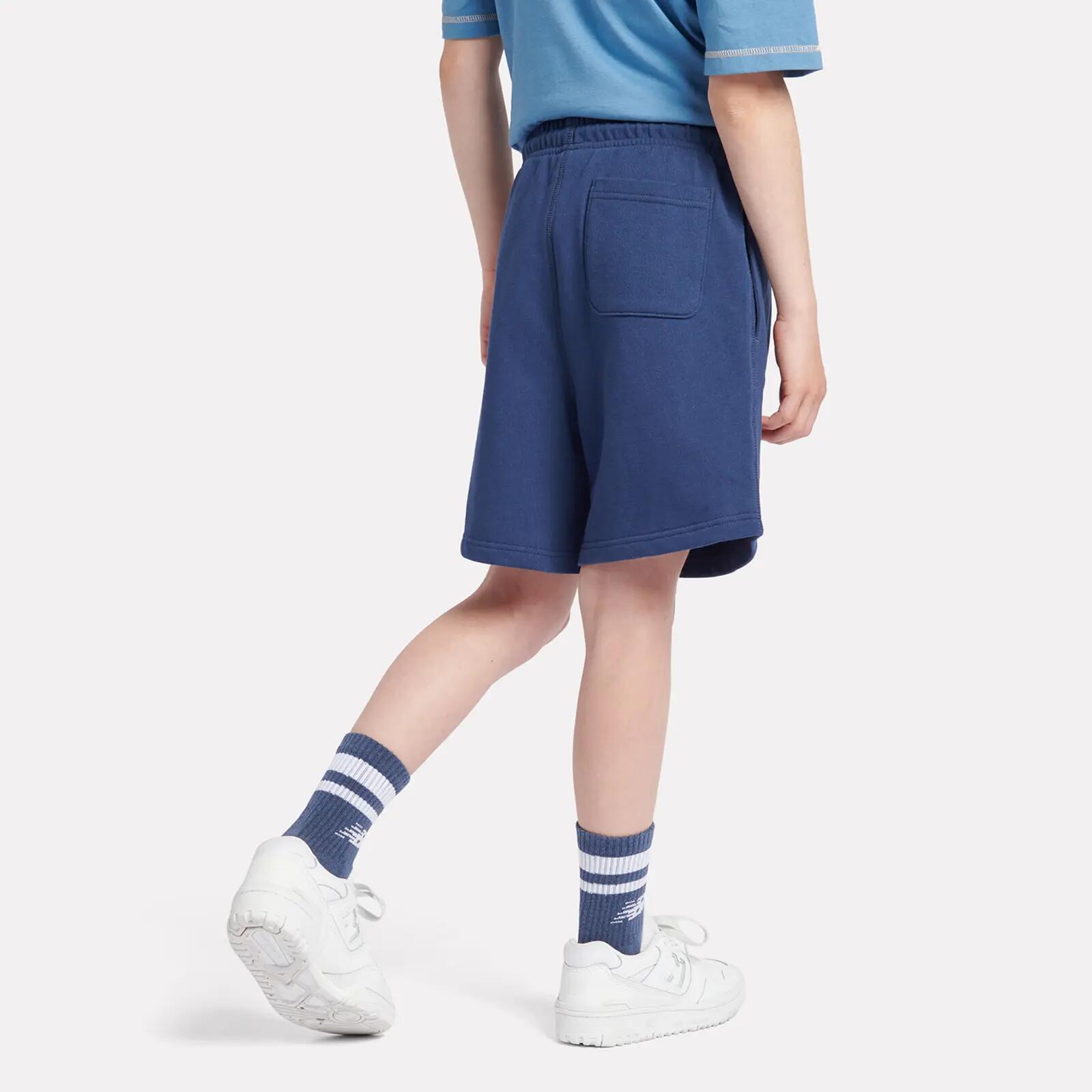 New Balance Boys French Terry Short Small Logo 2/3