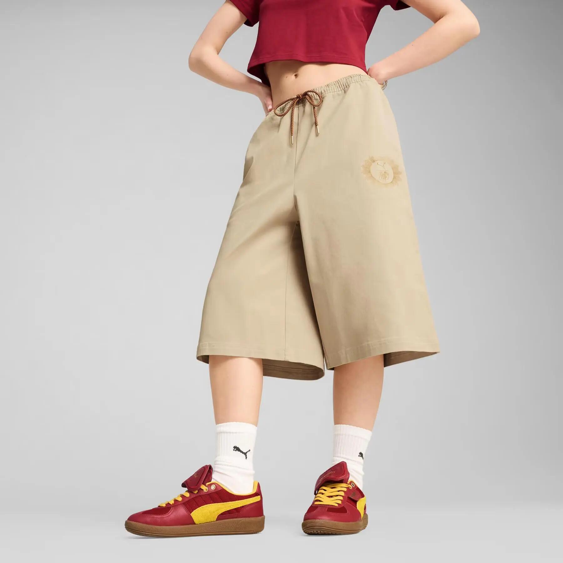 Puma X HARRY POTTER RELAXED 14 damesshorts beige 63009883 r XS 3/6