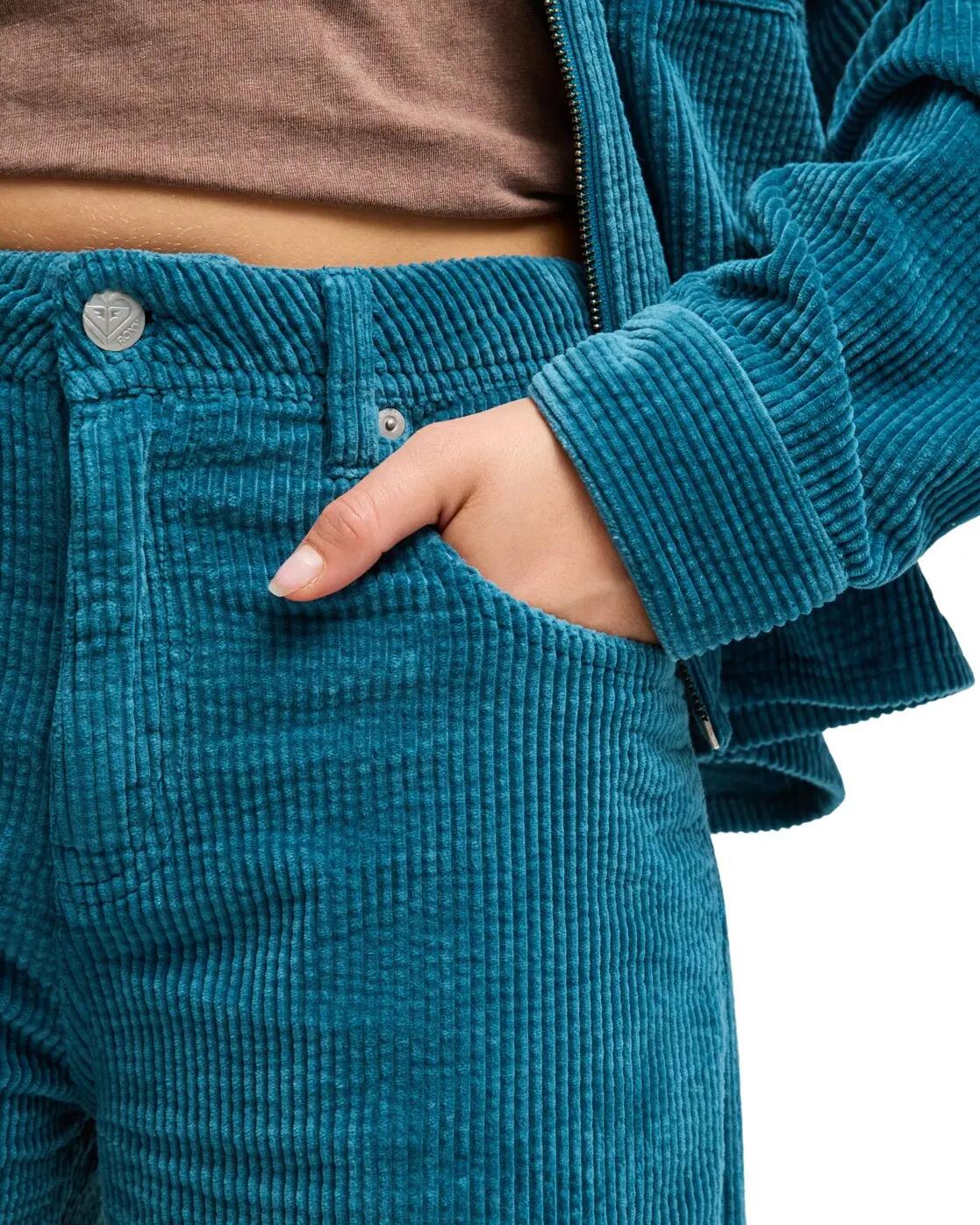 Kordhose SURF CRUSH Blau Dames 4/4