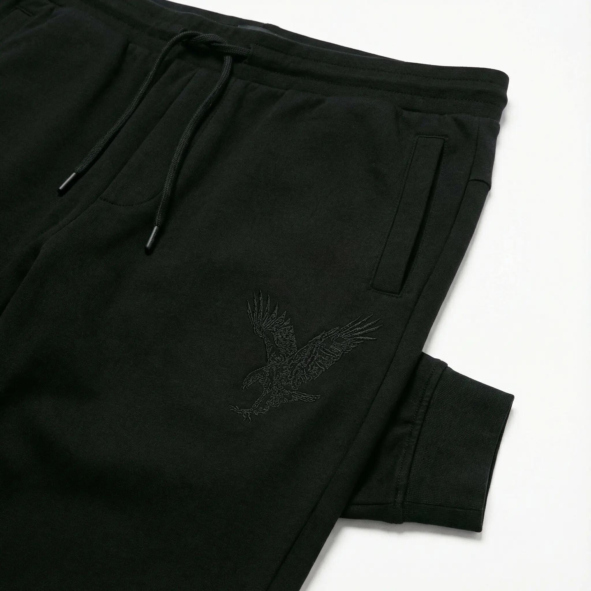 Spodnie sportowe męskie Armani Exchange czarne (6DZPAB-ZJKBZ-1200) L 5/5
