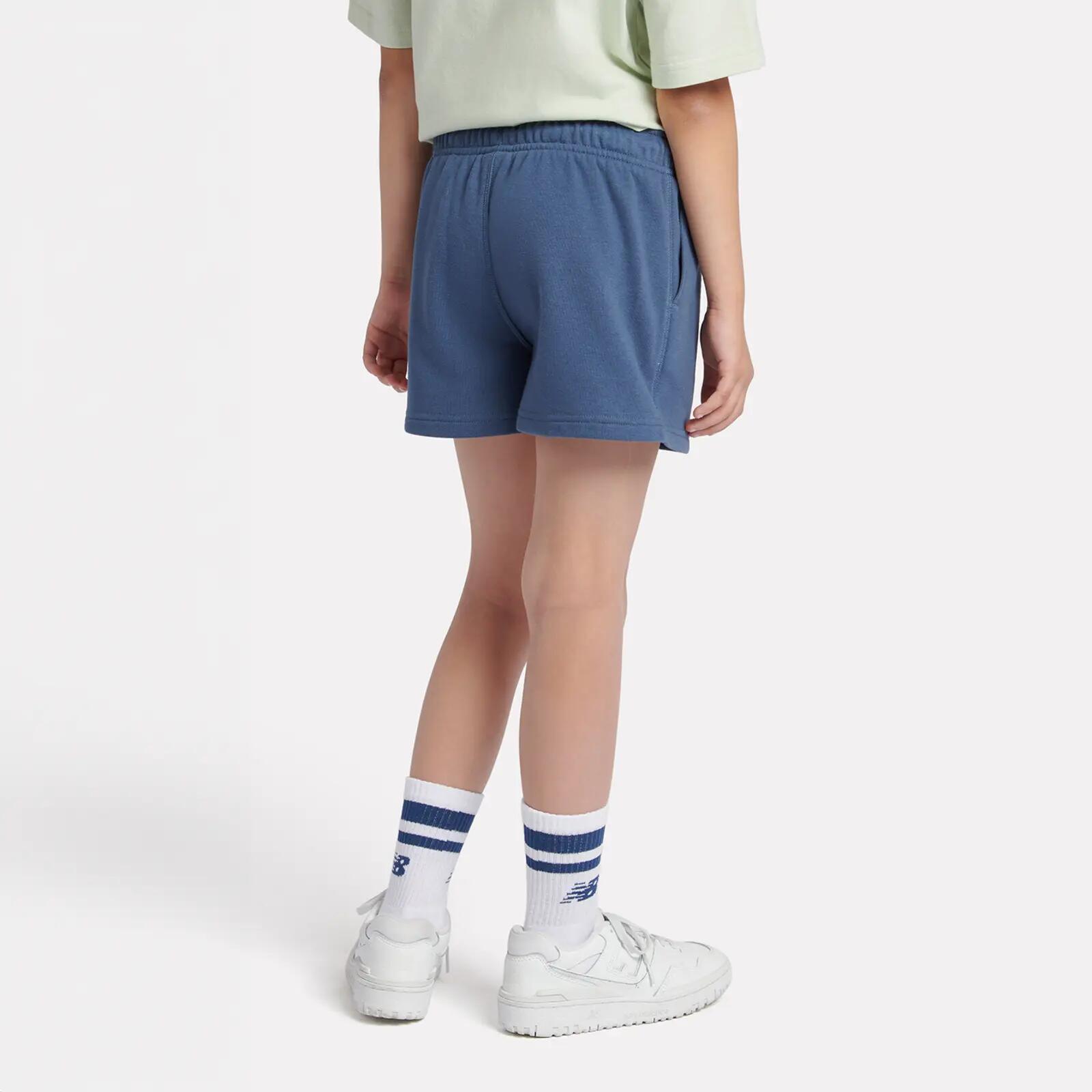 G New Balance French Terry Small Logo Short - vintage indigo 2/3