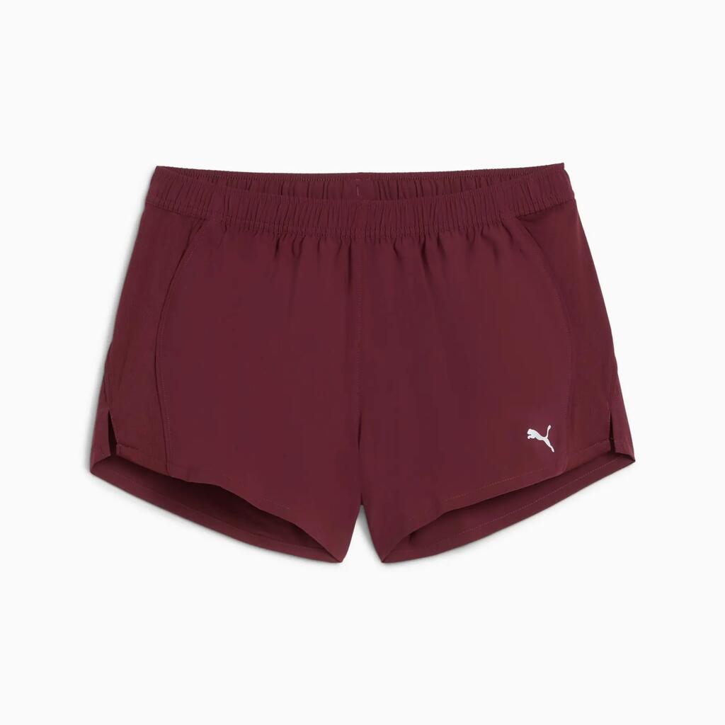 Puma RUN VELOCITY 3'' women's shorts burgundy 52658596 r XL