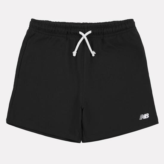 B New Balance French Terry Small Logo Short - nb caviar