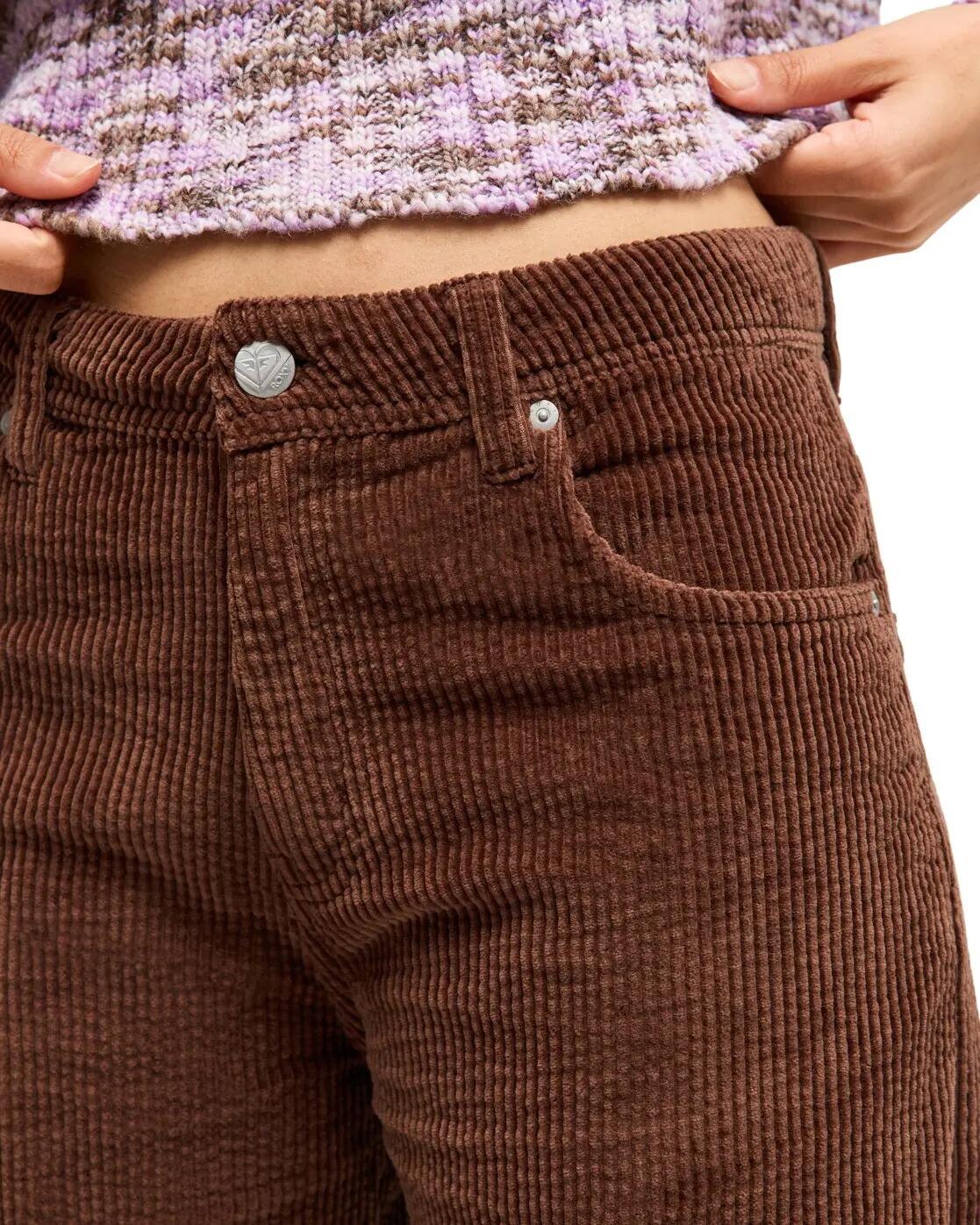 Kordhose SURF CRUSH Braun Dames 4/4