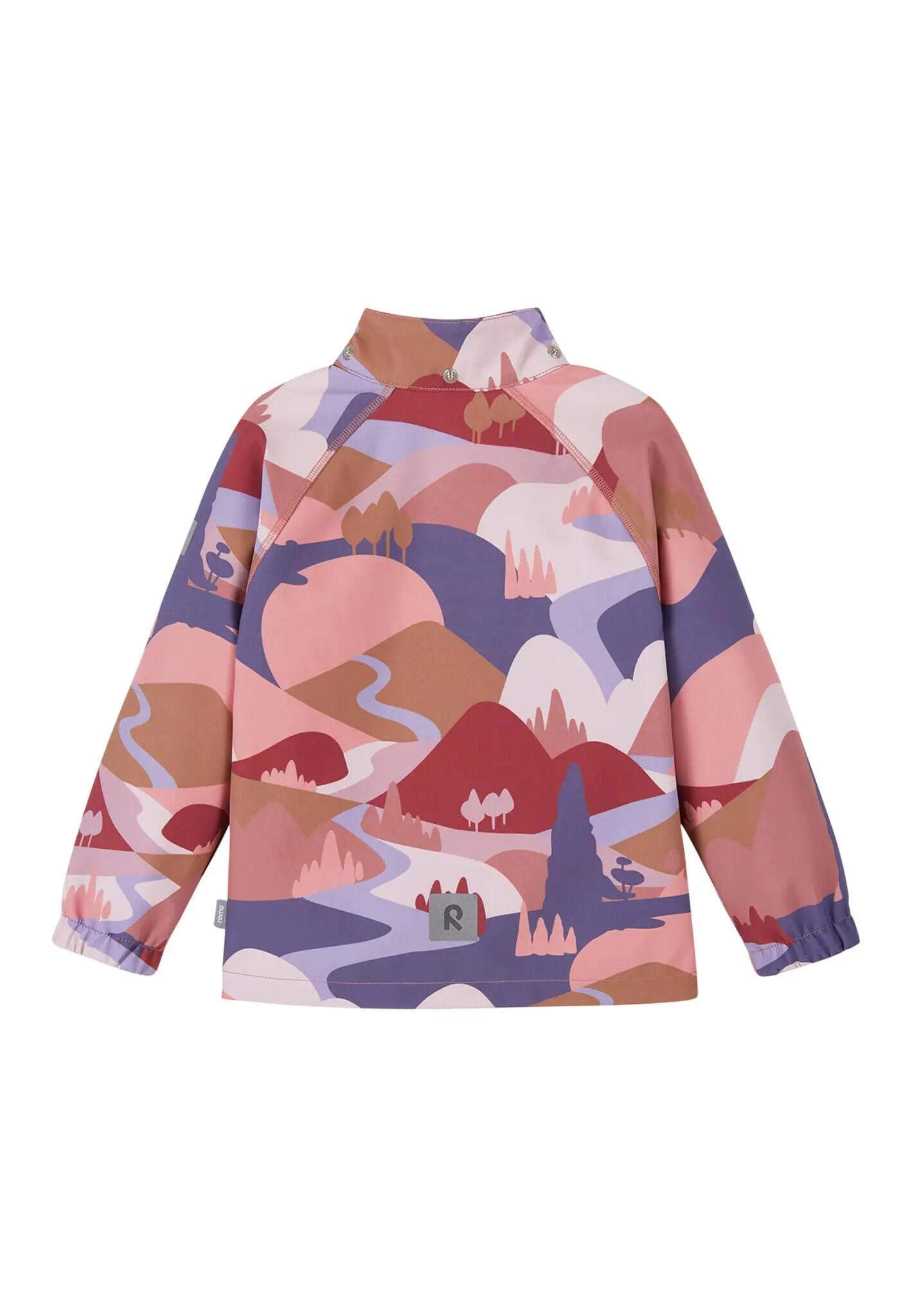 Giacca Softshell per bambini Vantti colore rosa blush 4/7
