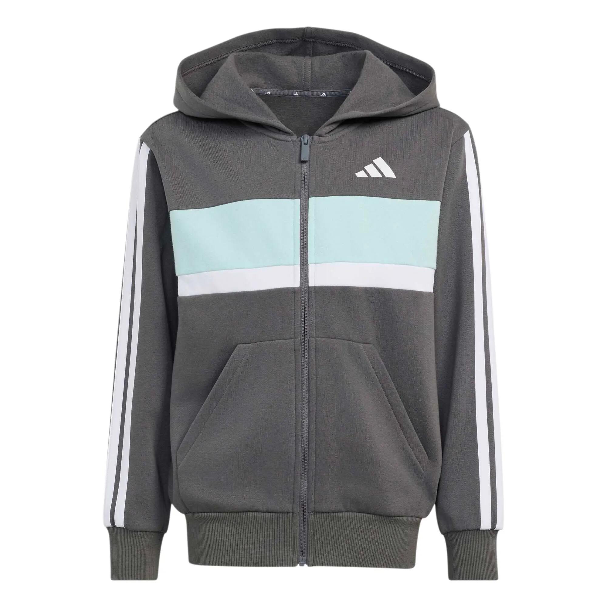 adidas Kinder Trainingsanzug Seasonal Essentials Tiberio 3-Streifen 4/8