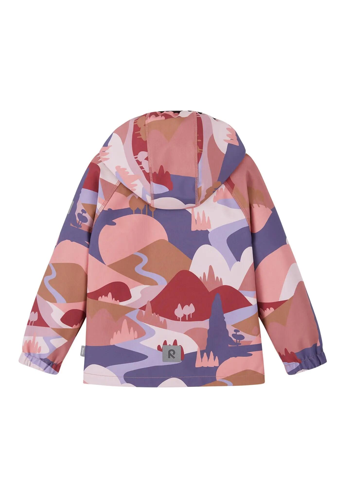 Giacca Softshell per bambini Vantti colore rosa blush 2/7