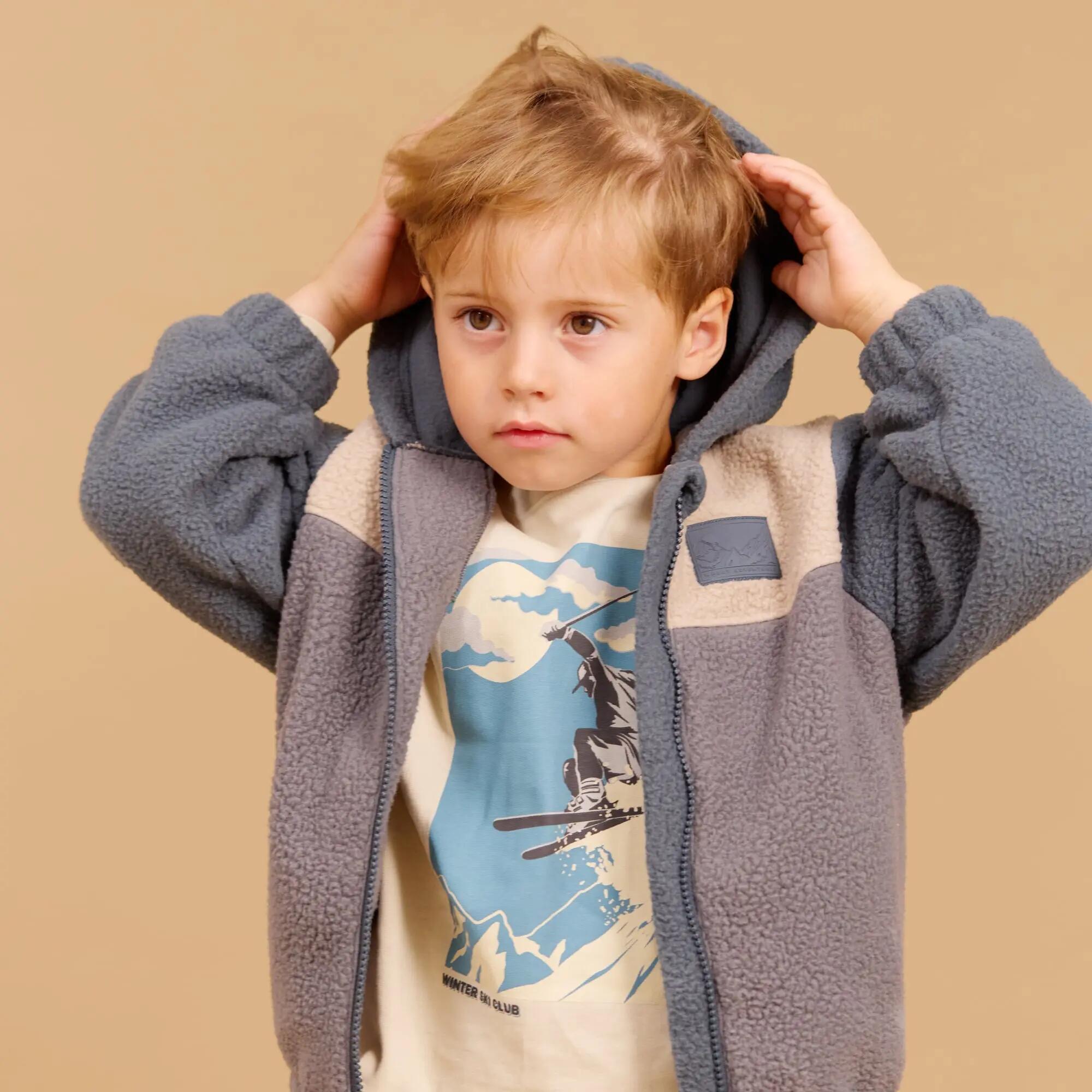 Kinder Fleecejacke Adrian 4/5