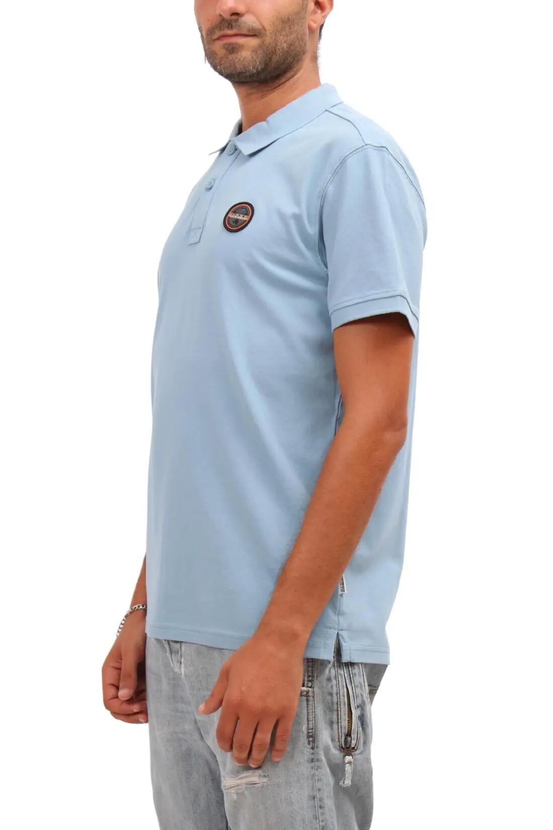 Herren - Sportswear - Polo kurzärmelig - Regular fit - Epy - Light indigo 2/2