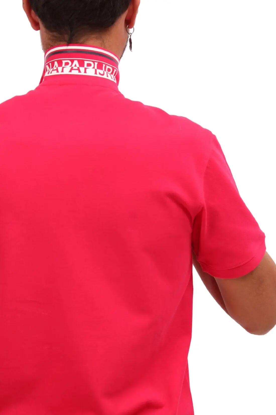 Polo - casual - homem - mangas curtas - emira - laranja 5/5