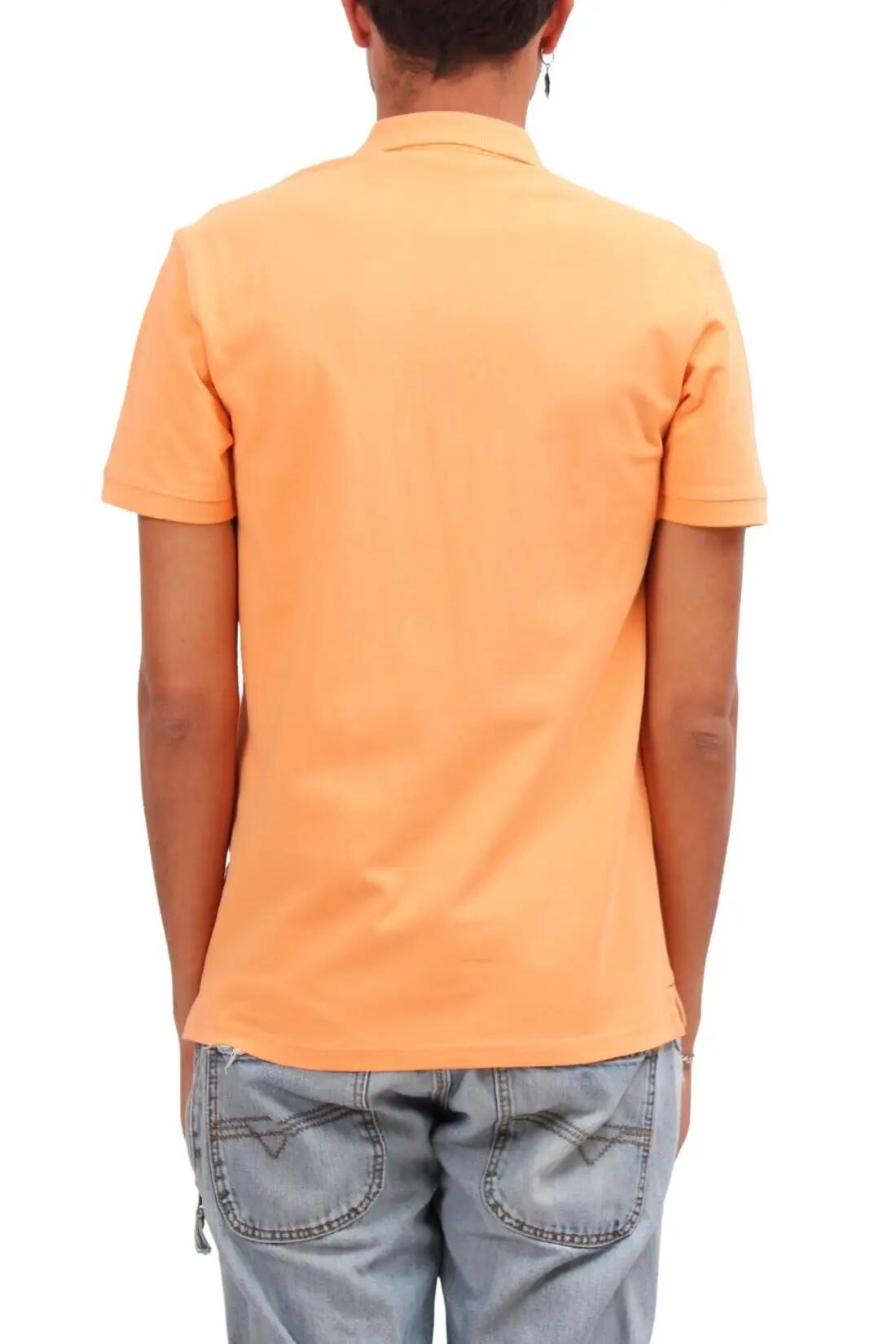 Polo - Sportswear - Uomo - Regular fit, cotone 100% - Emira - Arancio 3/5