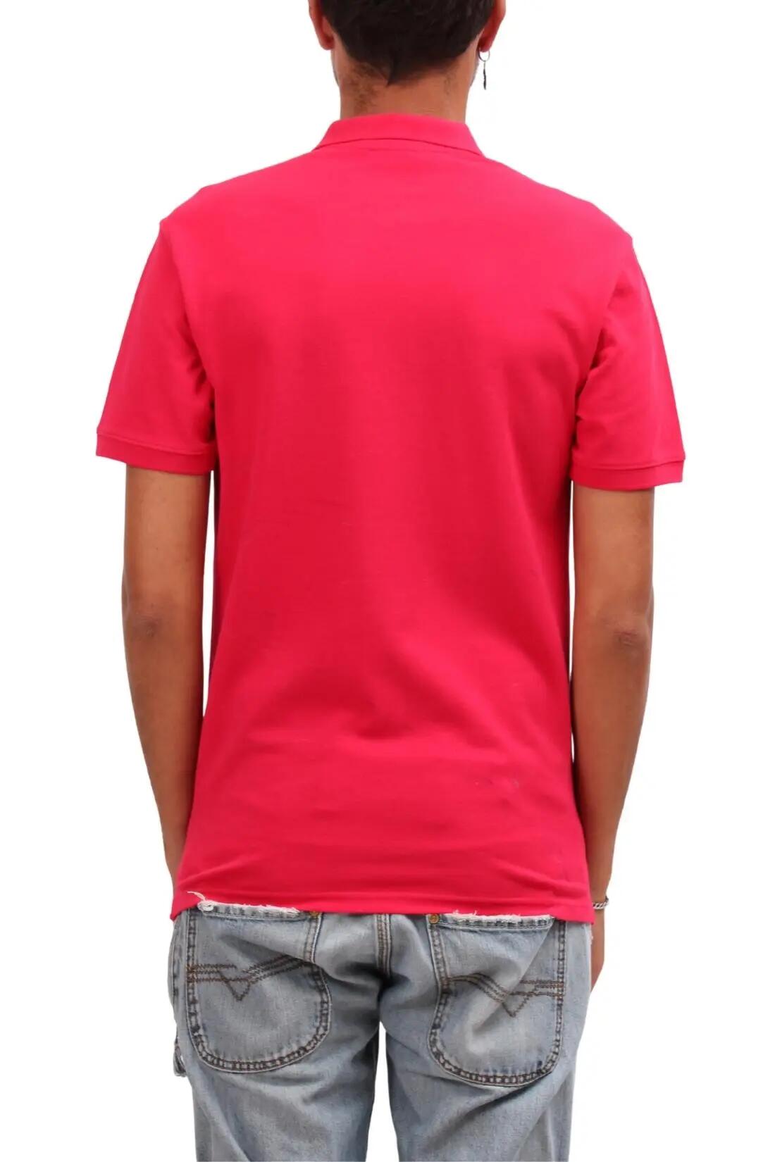 Polo - casual - homem - mangas curtas - emira - laranja 3/5
