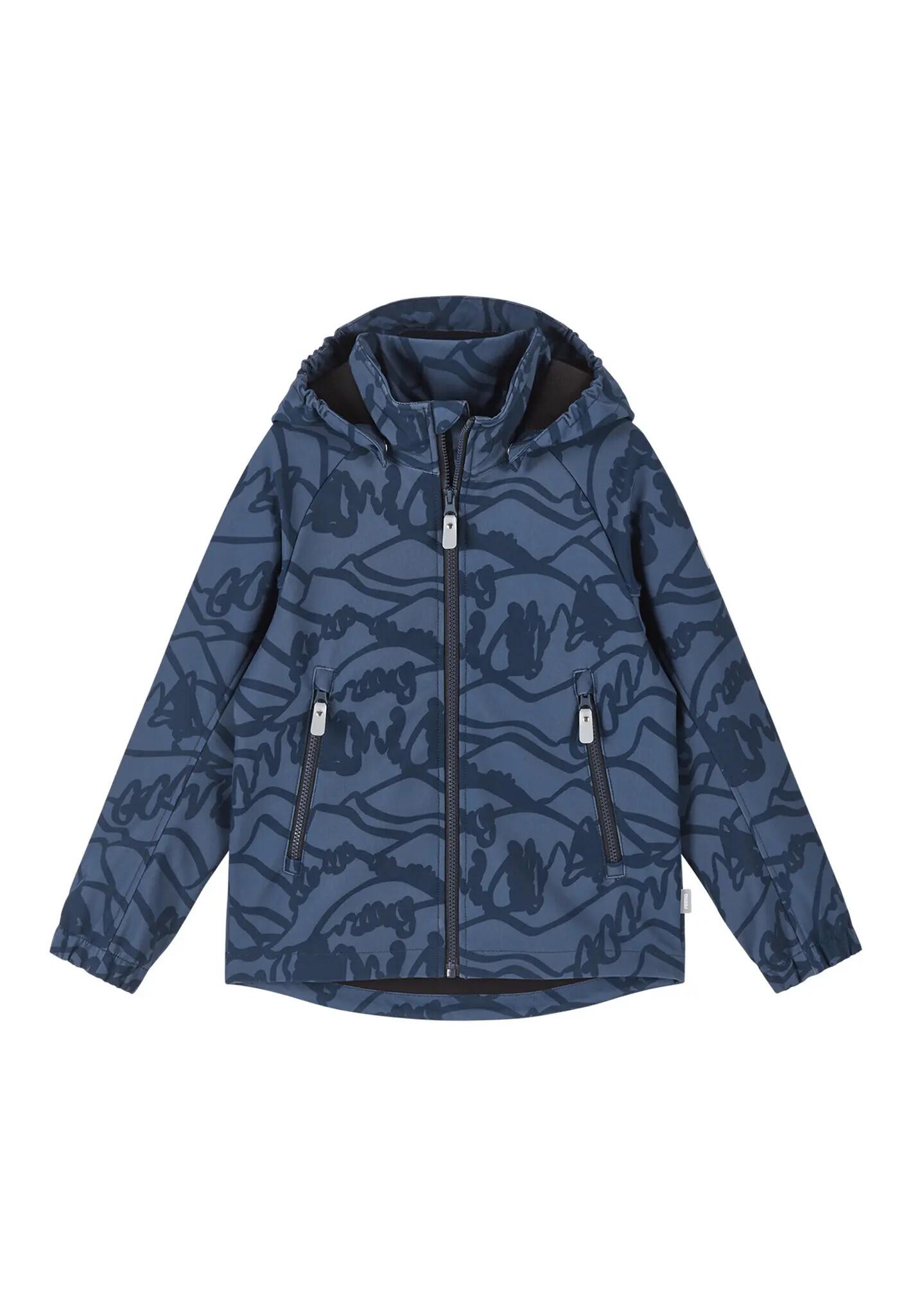 Giacca Softshell per Bambini Aitoo Blu Navy 1/5