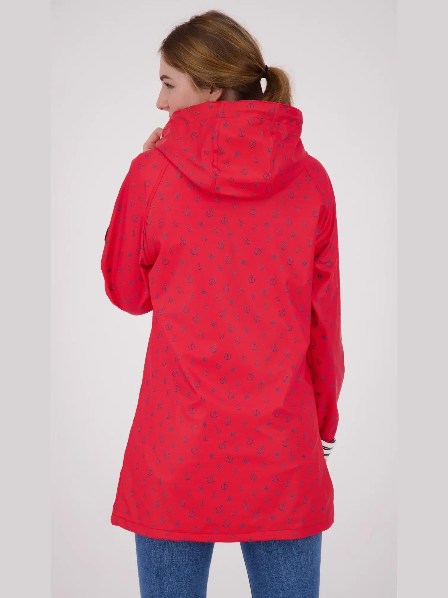 Damen - Wandern - Regenjacke - wasserdicht winddicht - Ankerglut 3/3