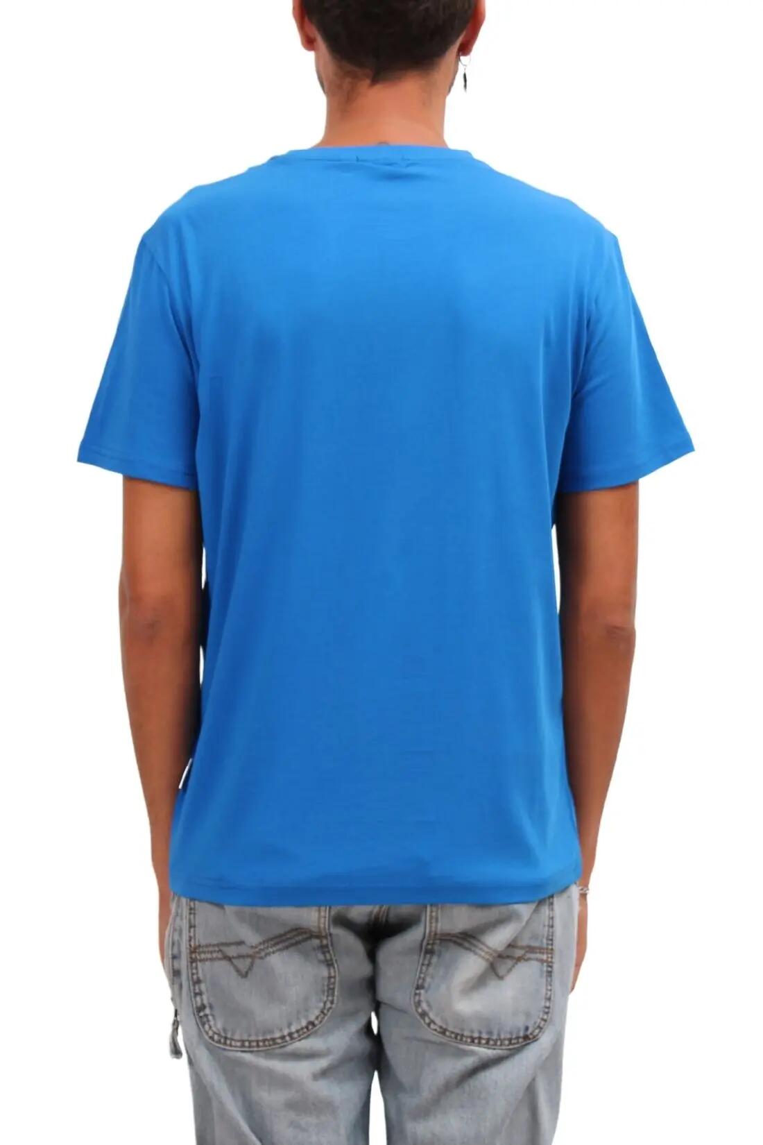 Men - Sportswear - T-shirt - Regular fit, cotton jersey - Suri - Orange 3/4