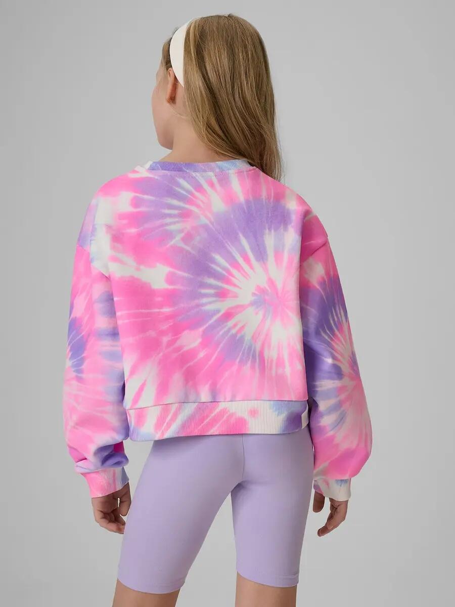 Bluza dresowa loose bez kaptura dziewczęca 4F 4FJRSS26TSWSF2935 2/7