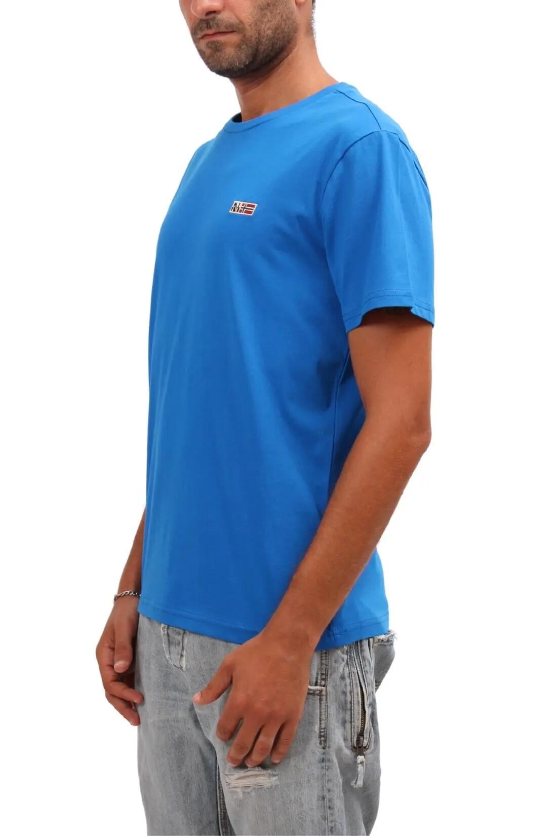 Men - Sportswear - T-shirt - Regular fit, cotton jersey - Suri - Orange 2/4