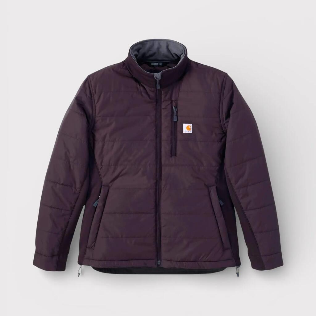 Carhartt Rain Defender Relaxed Fit Lightweight Insulated Jacket Blackberry