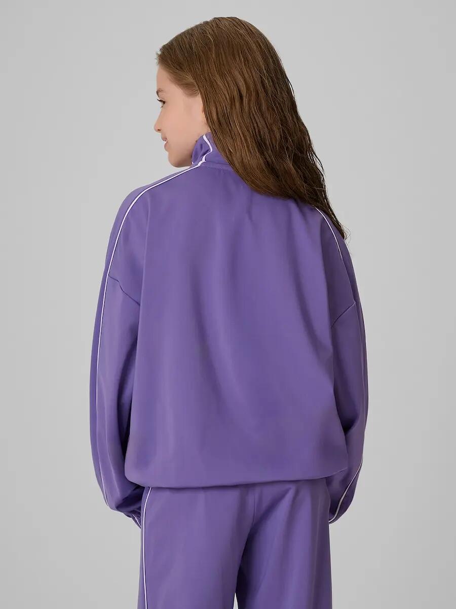 Bluza sportowa loose bez kaptura dziewczęca 4F 4FJRSS26TSWSF3057 2/7