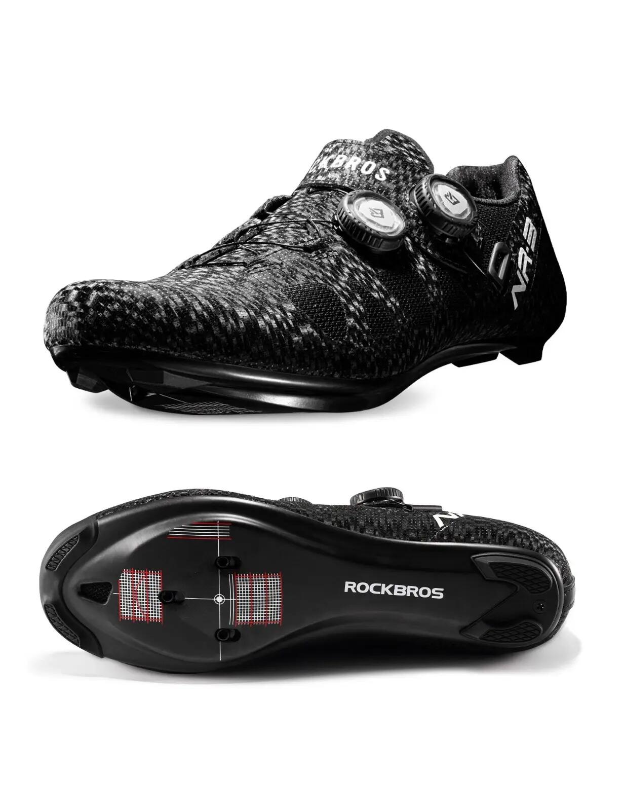 ROCKBROS Leichte Radschuhe Mit Drehverschluss Gummisohle 6/6